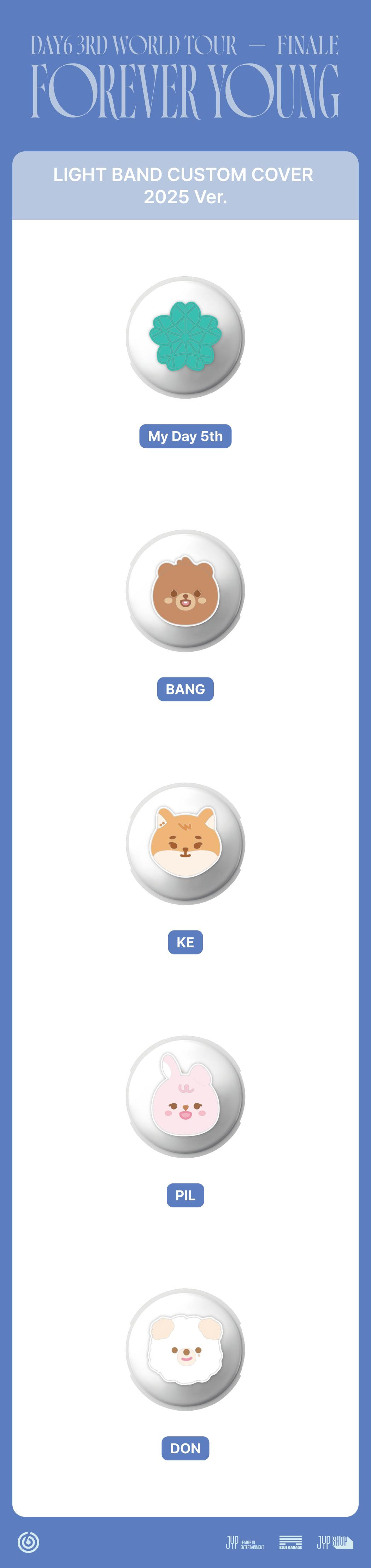 DAY6 ONGOING Goods - LIGHT BAND CUSTOM COVER 2025 Ver. kpoptown.com